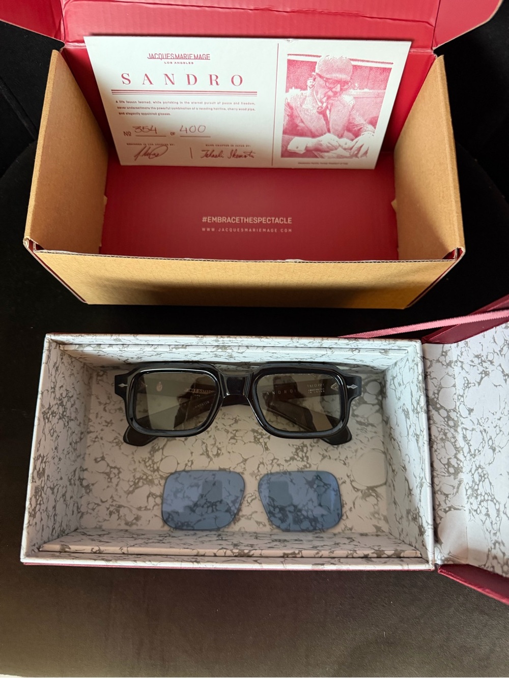 Jacques Marie Mage Sandro Limited Edition Sunglasses #354/400